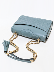 Tory Burch Fleming Convertible Shoulder Bag Arctic