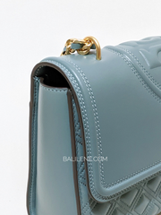 Tory Burch Fleming Convertible Shoulder Bag Arctic