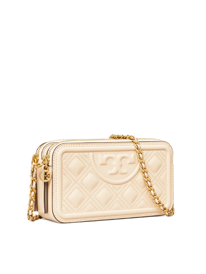 Tory-Burch-Fleming-Double-Zip-Mini-Bag-Cream-Balilene-samping