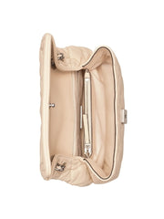 Tory Burch 73263 Fleming Soft Distressed Small Convertible Shoulder Bag Cream