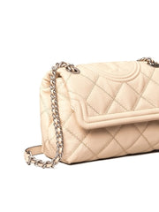 Tory Burch 73263 Fleming Soft Distressed Small Convertible Shoulder Bag Cream