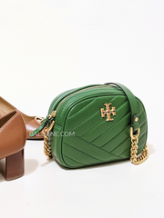 Tory Burch Kira Chevron Small Camera Bag Arugula
