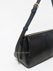 Tory Burch McGraw Wedge Shoulder Bag Black