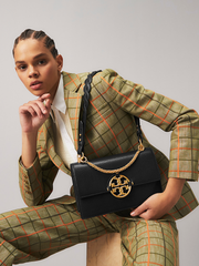 Tory Burch Miller Shoulder Bag Black