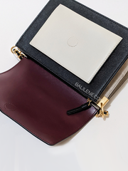 Tory Burch Robinson Color-block Convertible Shoulder Bag In Black/Port