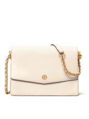 Tory Burch Robinson Convertible Shoulder Bag New Cream