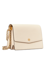 Tory Burch Robinson Convertible Shoulder Bag New Cream
