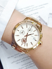 Tory-Burch-TBW1253-Collins-Rose-Gold-Stainless-Steel-Watch-Balilene-onhand