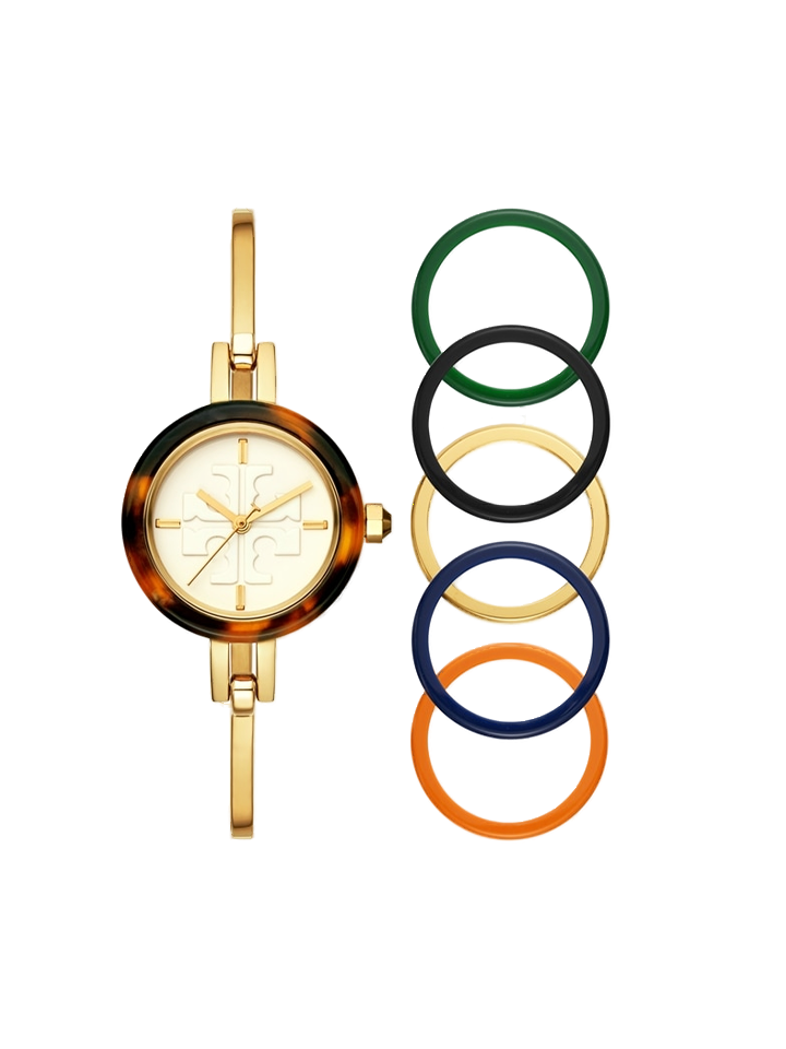 Tory-Burch-TBW2100-Gigi-Bangle-Stainless-Steel-Watch-Gold-Tone-Balilene-depan