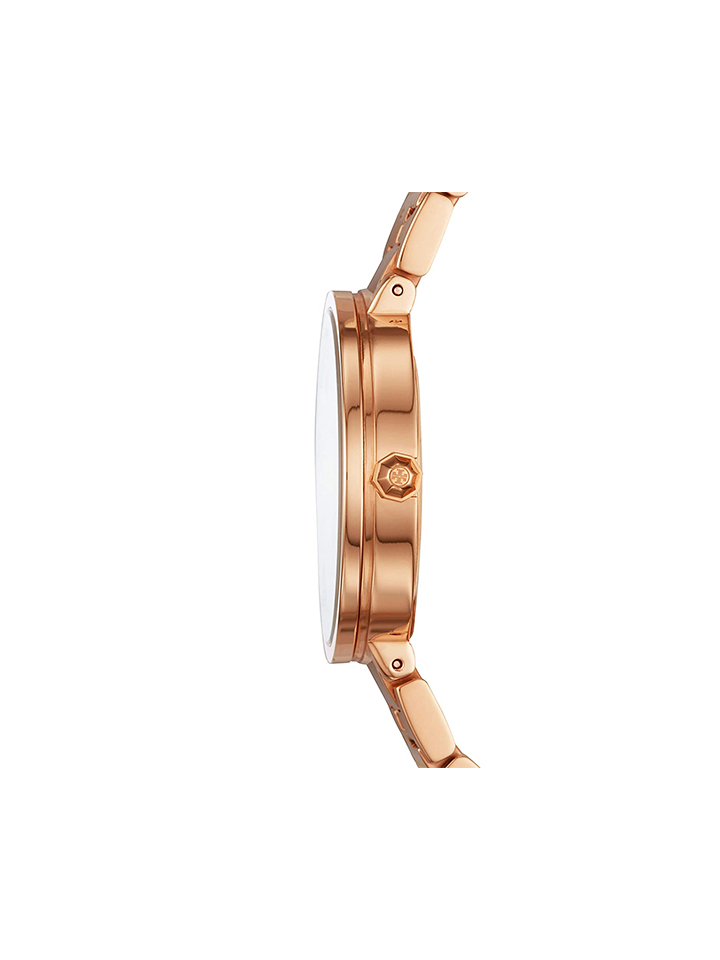 トリーバーチ レディース 腕時計 Reva ピンクゴールド TBW4028 Tory Burch TBW4028 Reva Rose Gold-Tone Stainless Steel Watch