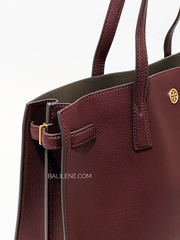 Tory Burch Walker Satchel Claret