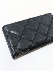 Tory Burch Willa Slim Envelope Wallet Black