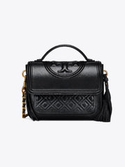 Tory Burch 45147 Fleming Satchel Black