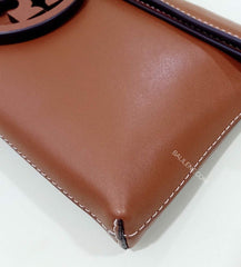 Tory Burch Miller Clutch Aged Camello