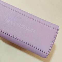 Tory Burch 64189 Emerson Mini Top Zip Tote Dusty Violet