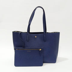 Tory Burch 67282 Blake Tote Royal Navy Something Wild Allover