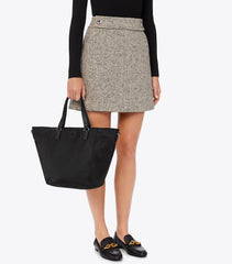 Tory Burch 73205 Tilda Nylon Small Tote Black