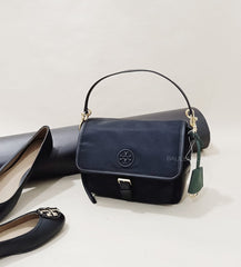 Tory Burch 74464 Perry Nylon Crossbody Black