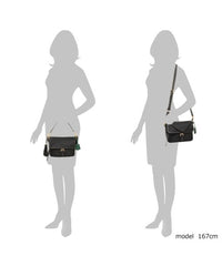 Tory Burch 74464 Perry Nylon Crossbody Black