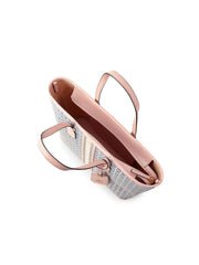 Tory Burch Gemini Link Small Tote Coastal Pink