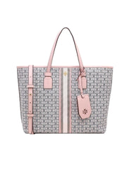 Tory Burch Gemini Link Small Tote Coastal Pink