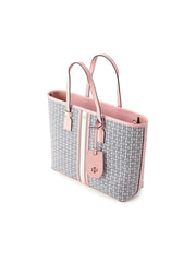Tory Burch Gemini Link Small Tote Coastal Pink