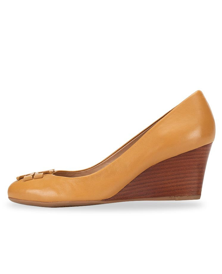 Tory burch lowell shop peep toe wedge