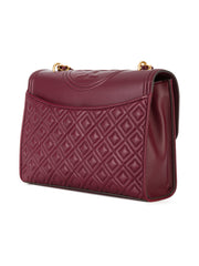 Tory Burch 43833 Fleming Convertible Shoulder Bag Medium Claret