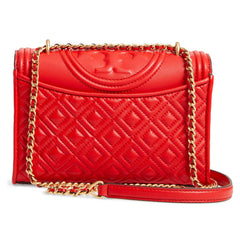 Tory Burch 43834 Fleming Small Convertible Shoulder Bag Brilian Red