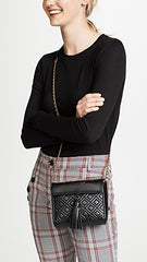 Tory Burch 48894 Fleming Convertible Box Crossbody Black