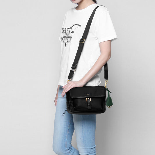 Tory Burch 58044 Perry Nylon Crossbody Black