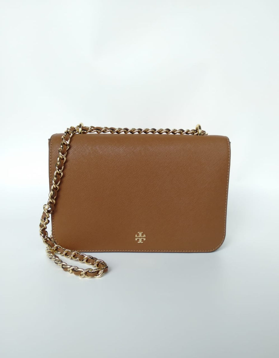 Tory burch tiger's eye handbag on sale