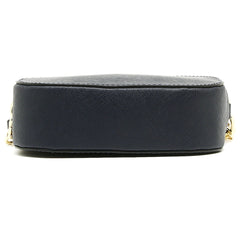 Tory Burch Emerson Round Crossbody Bag Black