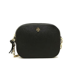 Tory Burch Emerson Round Crossbody Bag Black