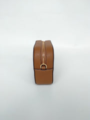 Tory Burch Emerson Round Crossbody Tigers Eye