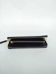 Tory Burch Emerson Zip Passport Continental Wallet Black