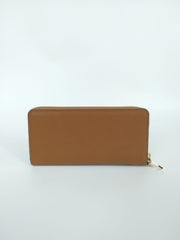 Tory Burch Emerson Zip Passport Continental Wallet Tiger Eye