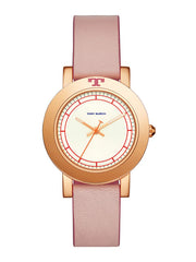 Tory Burch Tbw6002 Ellsworth Leather Strap Pink