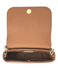 Tory Burch 40916 Whipstitch Logo Mini Bag Bark