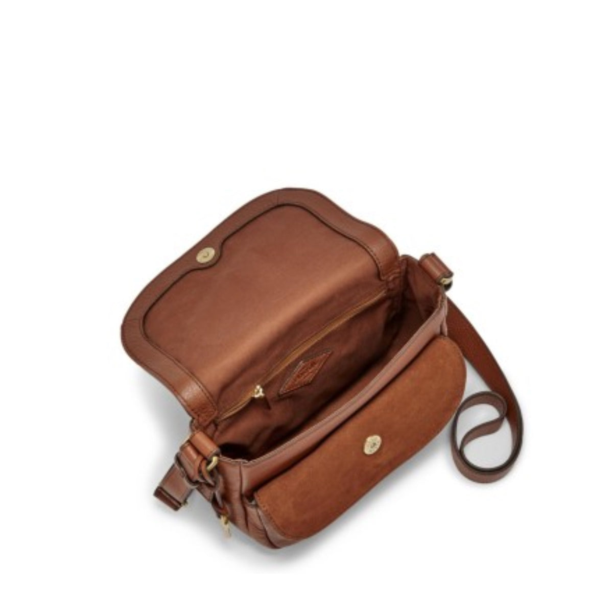 Fossil peyton sales double flap small