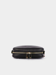 aigner 13211450 amy camera bag black balilene atas