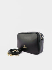 aigner 13211450 amy camera bag black balilene depan1