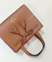 Kate Spade Wkru5718 Hayes Street Mini Satchel Crossbody Warm Gingerbread Red Bag