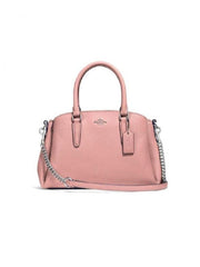 Coach F28977  Minii Sage Carryall In Crossgrain Leather Petal