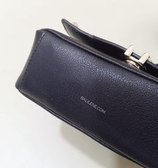 Aigner 132088-87 Crossbody Bag Leather Black