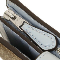 Coach F23553 Medium Corner Signature Khaki Pale Blue