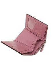 coach 2924 small trifold wallet blossom multi