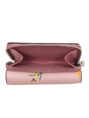 coach 2924 small trifold wallet blossom multi
