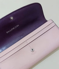 Coach F26814 Soft Wallet In Signature Leather Soft Pink