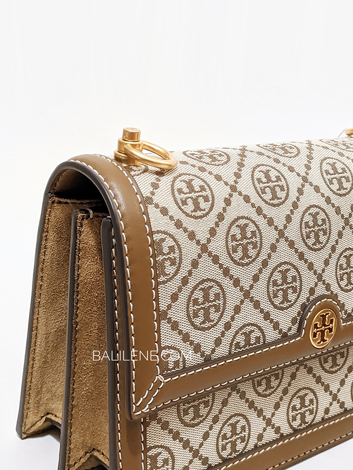 detail-samping-Tory-Burch-T-Monogram-Small-Jacquard-Shoulder-Bag-Hazelnut-Brown